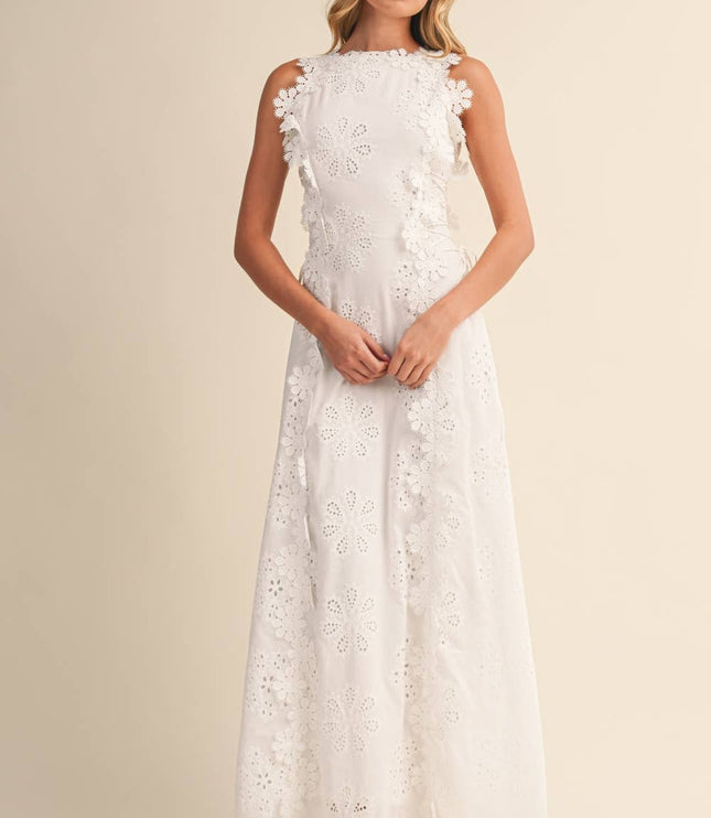 Women's Halter Flowy Summer Maxi Dress for Wedding Guests
