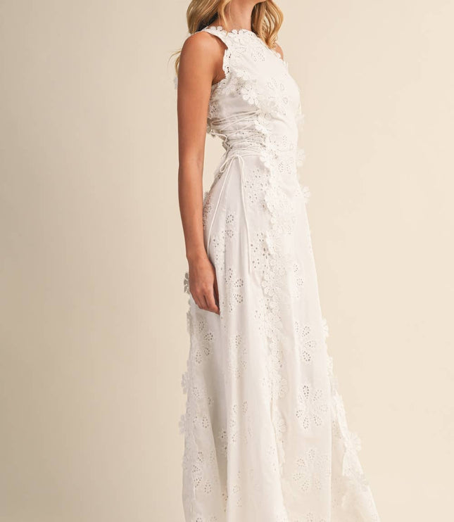 Women's Halter Flowy Summer Maxi Dress for Wedding Guests
