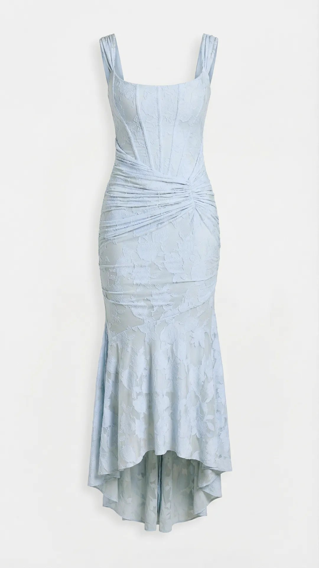 Women High-Low with Corset Bodice Midi Dress - product image 9