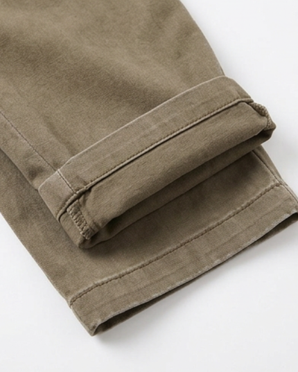 Women's High-Waist Tapered Utility Ankle Pants