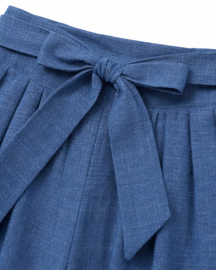 Women's High Waisted Pleated Wide Leg Dress Pants
