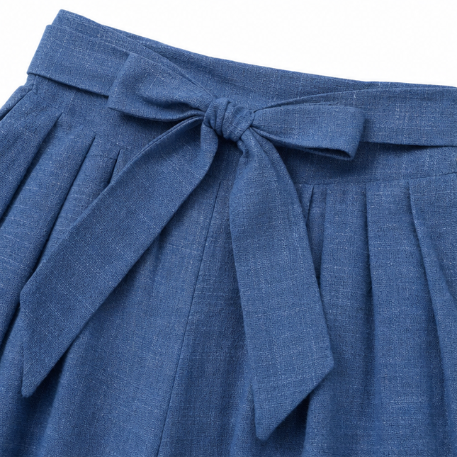 Women's High Waisted Pleated Wide Leg Dress Pants