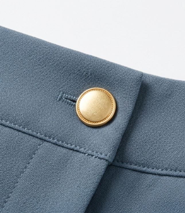 Women's High Waisted Wide Leg Wrap Front Dress Pants
