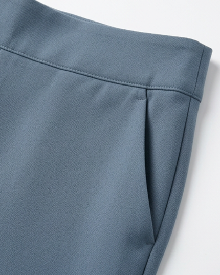 Women's High Waisted Wide Leg Wrap Front Dress Pants