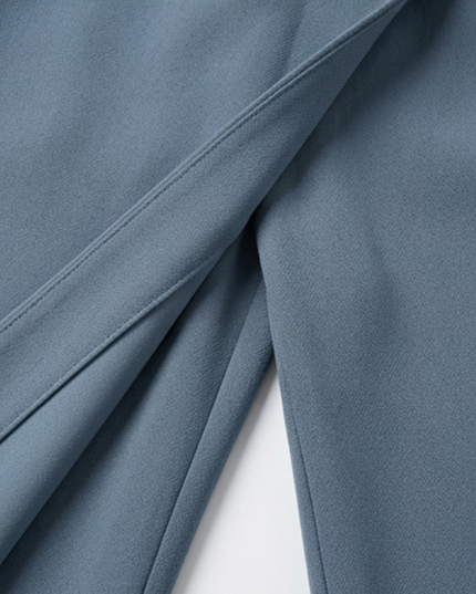 Women's High Waisted Wide Leg Wrap Front Dress Pants