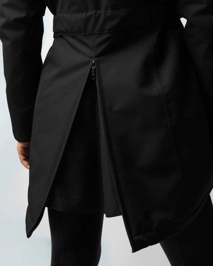Women's Hooded High Neck Utility Parka Winter Coat