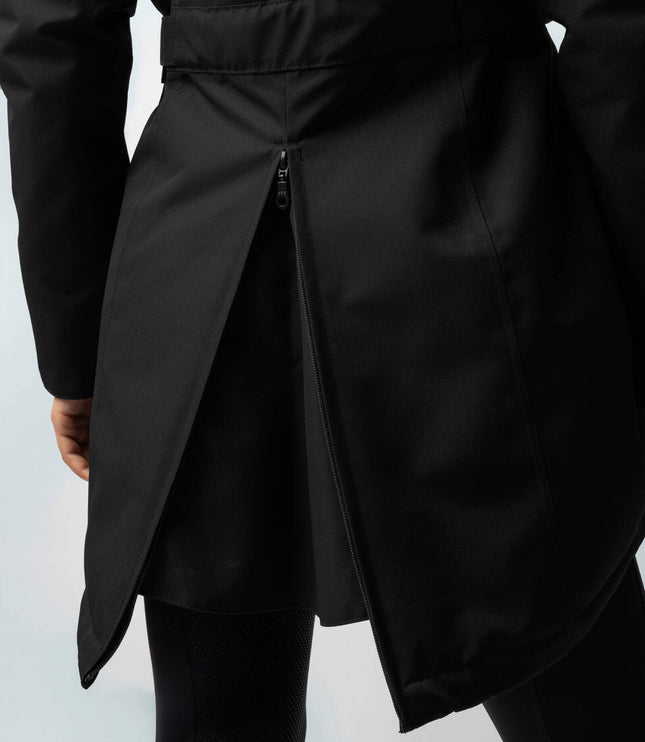Women's Hooded High Neck Utility Parka Winter Coat
