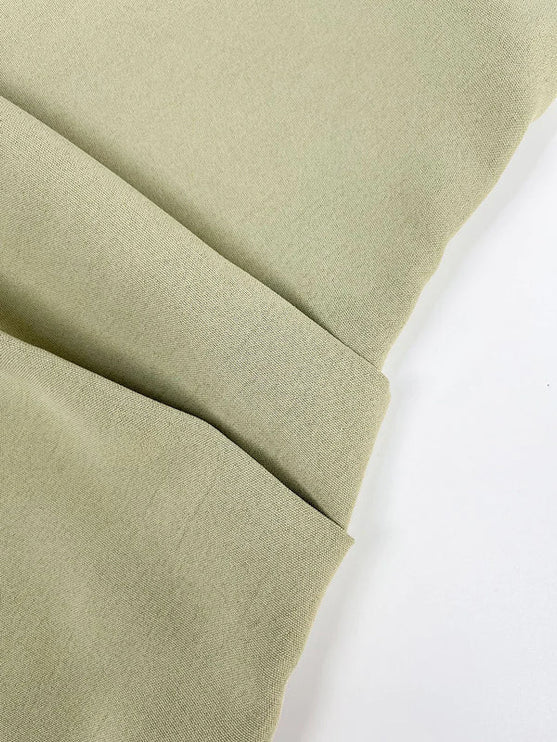 Women's One-Shoulder Dress with Ruched Draping and a Side Slit
