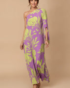 Purple Floral / S