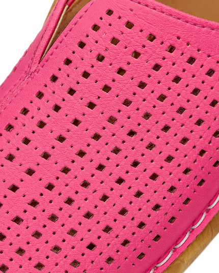 Women's Orthopedic Perforated Wedge Slingback Sandals