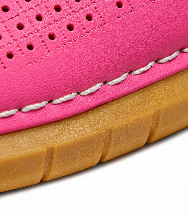 Women's Orthopedic Perforated Wedge Slingback Sandals