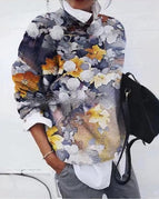 Gray Floral / S