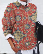 Red Floral / S
