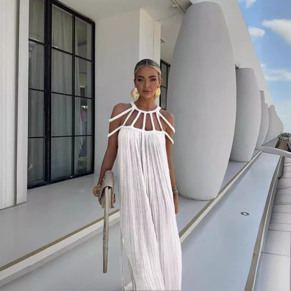 Women's Summer with Braided Neckline Maxi Dress - product image 7