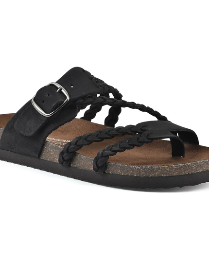 Women's Sandals with a Braided Toe-Loop and Adjustable Buckle