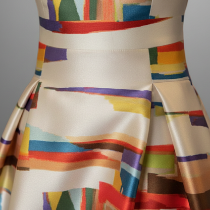 Women's Formal Printed Sleeveless Maxi Dress - product image 3