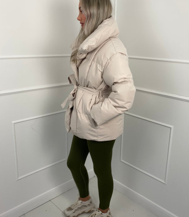 Women's Short Padded Quilted Winter Puffer Jacket