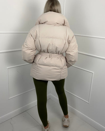 Women's Short Padded Quilted Winter Puffer Jacket