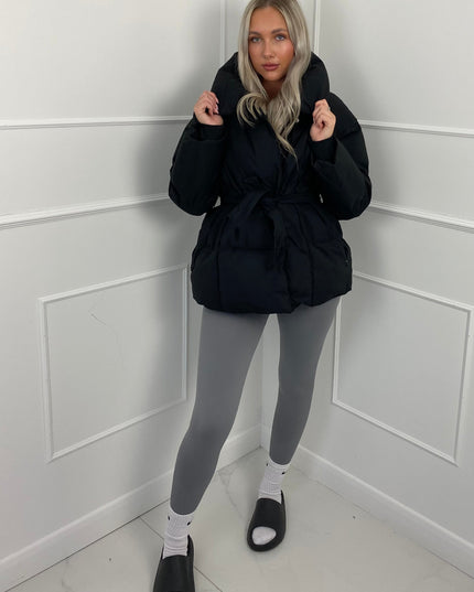 Women's Short Padded Quilted Winter Puffer Jacket