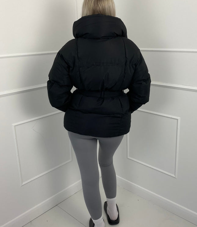 Women's Short Padded Quilted Winter Puffer Jacket
