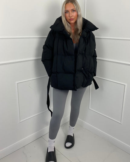 Women's Short Padded Quilted Winter Puffer Jacket
