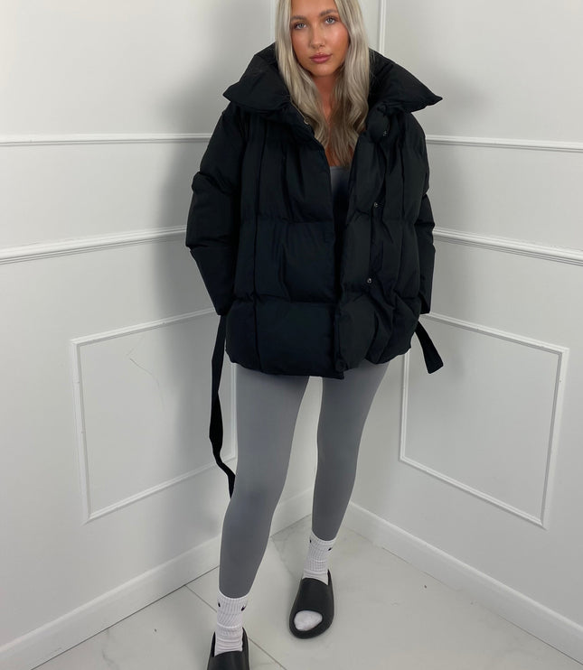 Women's Short Padded Quilted Winter Puffer Jacket