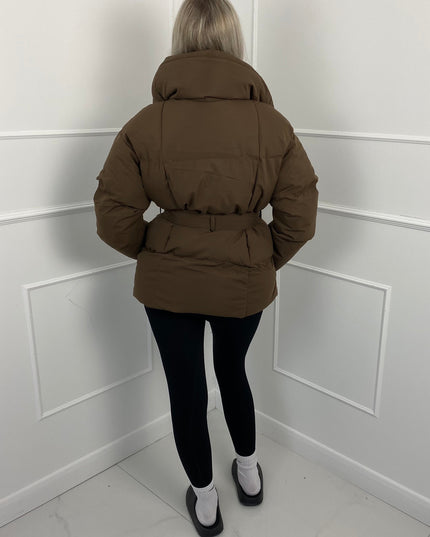 Women's Short Padded Quilted Winter Puffer Jacket