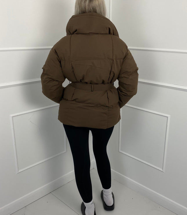 Women's Short Padded Quilted Winter Puffer Jacket
