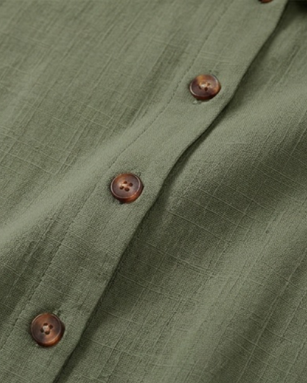 Women's Sleeveless Collared Button-Up Summer Blouse
