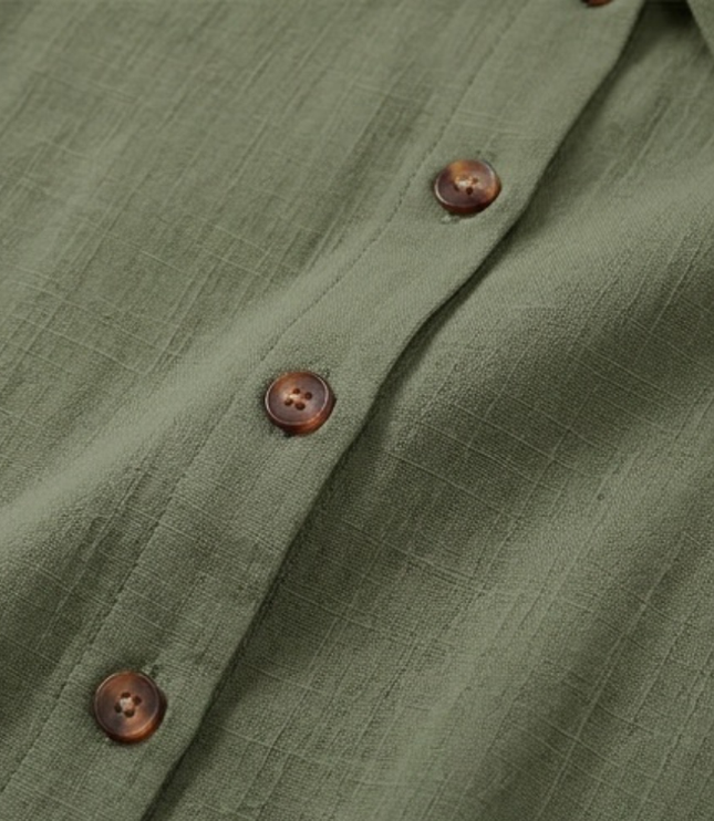 Women's Sleeveless Collared Button-Up Summer Blouse