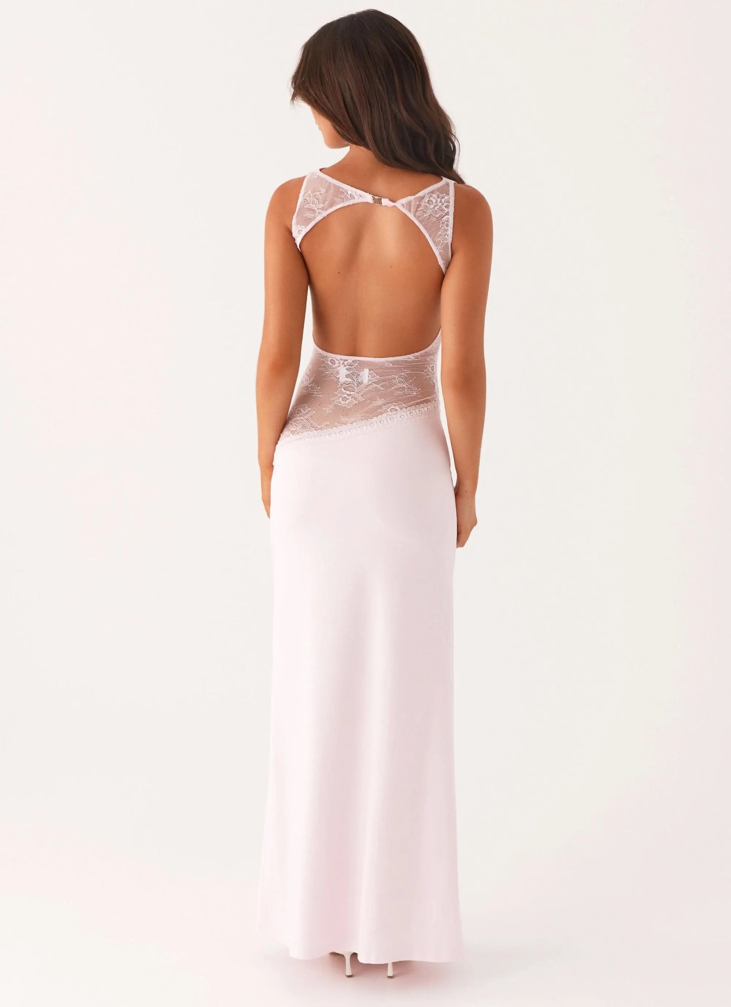 Women Sleeveless Lace Cutout Maxi Dress - product image 7