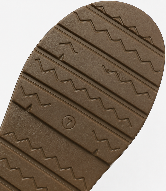 Women's Slip-On Elastic Strap Cushioned Flat Sandals