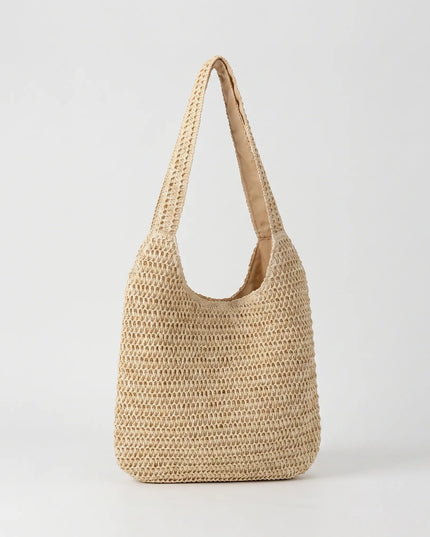 Women's Slouchy Crochet Tote for Summer Days