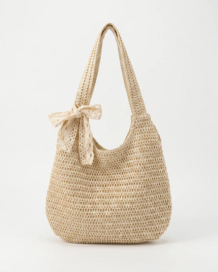 Women's Slouchy Crochet Tote for Summer Days