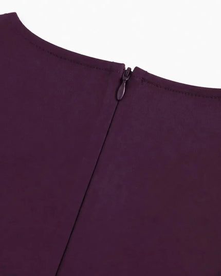 Women's Square Neck A-Line Cocktail Maxi Dress