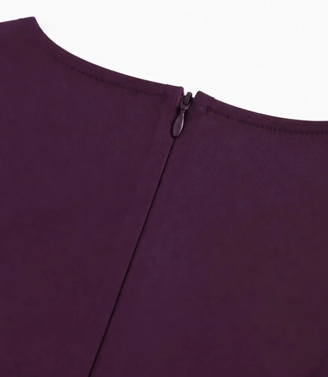 Women's Square Neck A-Line Cocktail Maxi Dress