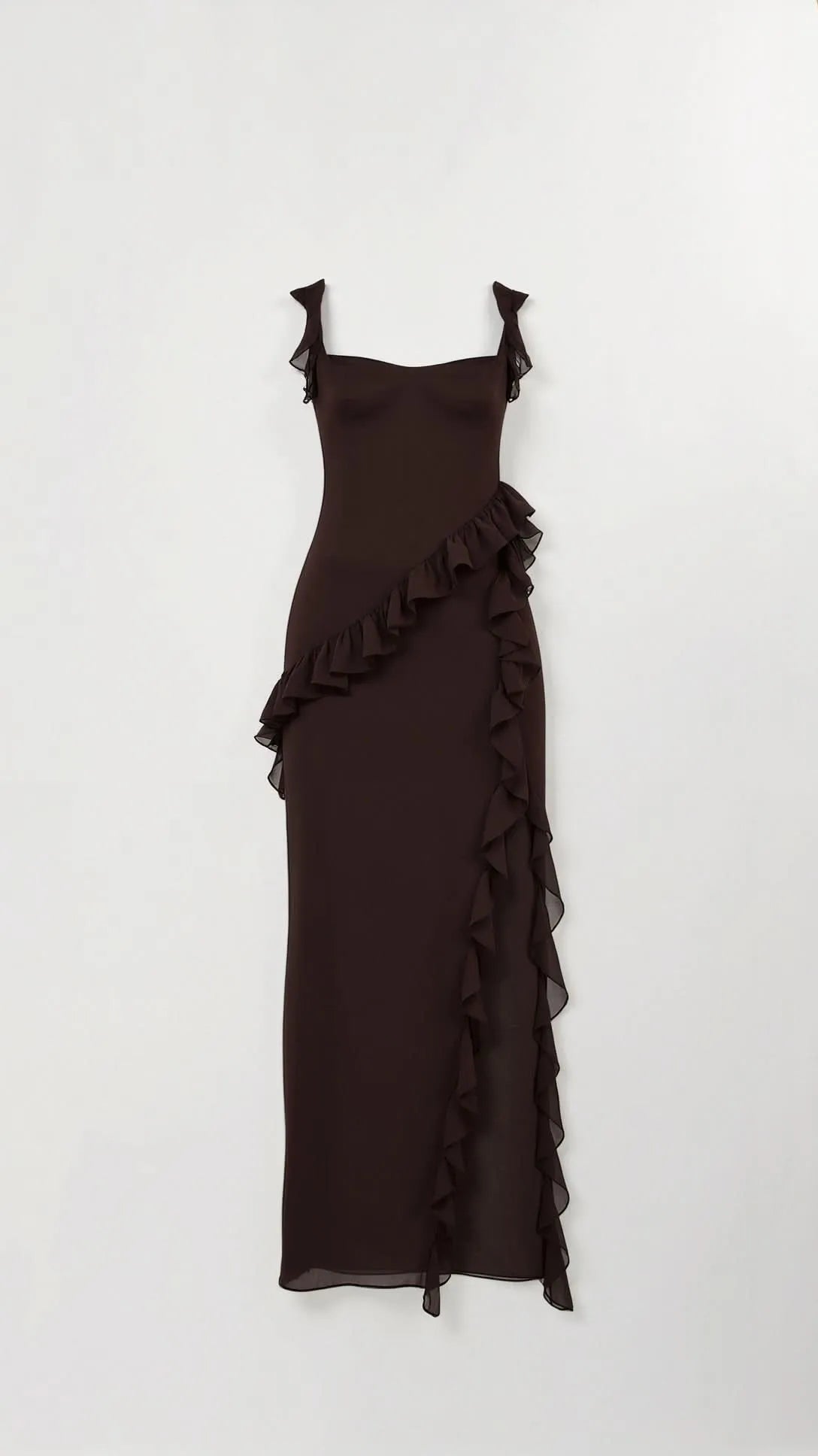 Women Square Neck Ruffled Maxi Dress - product image 10