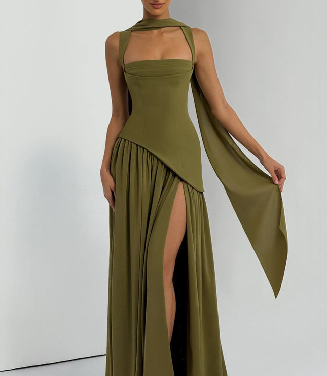Women Square Neck Sleeveless Maxi Dress - product image 12