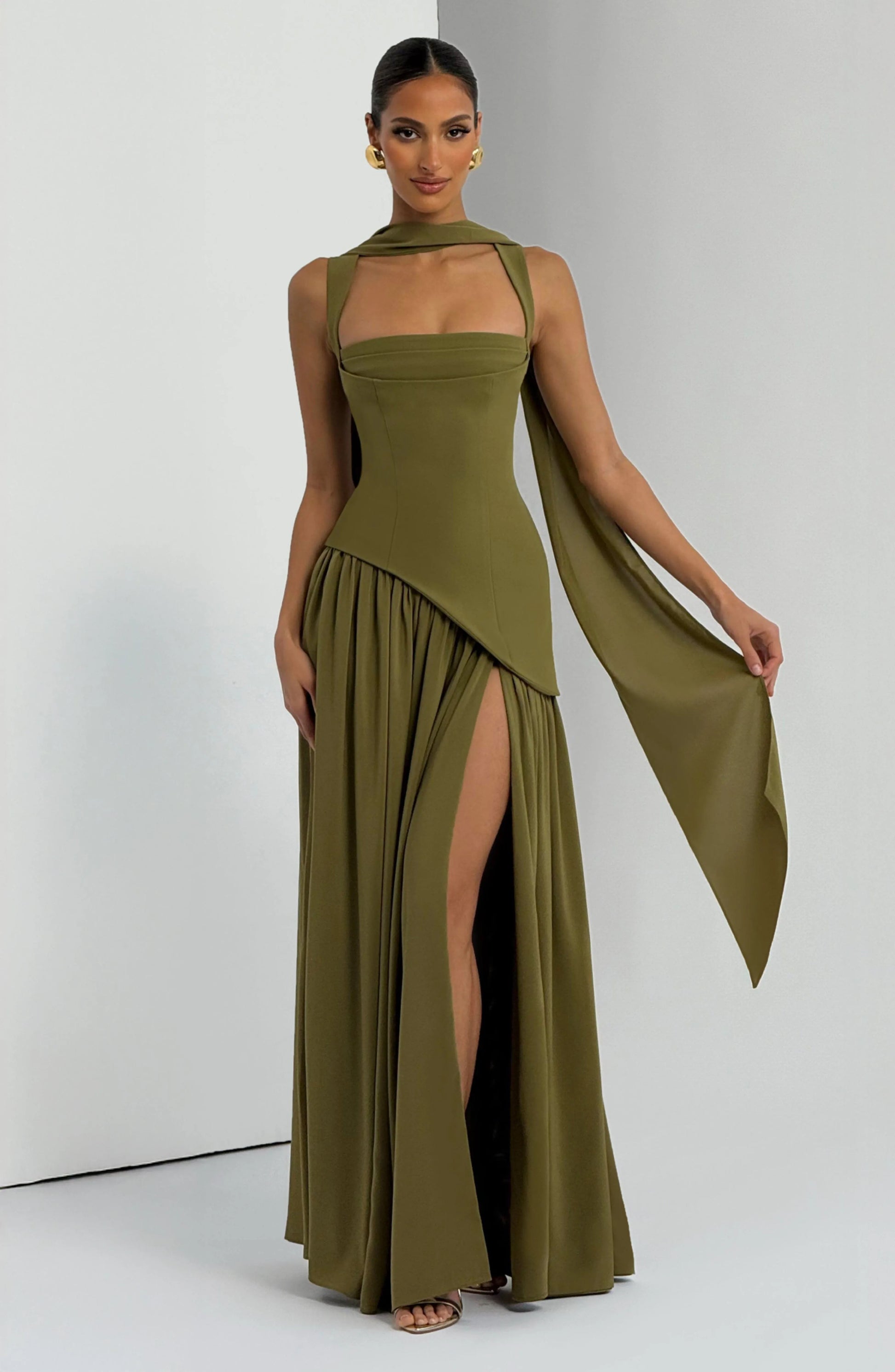Women Square Neck Sleeveless Maxi Dress - product image 12