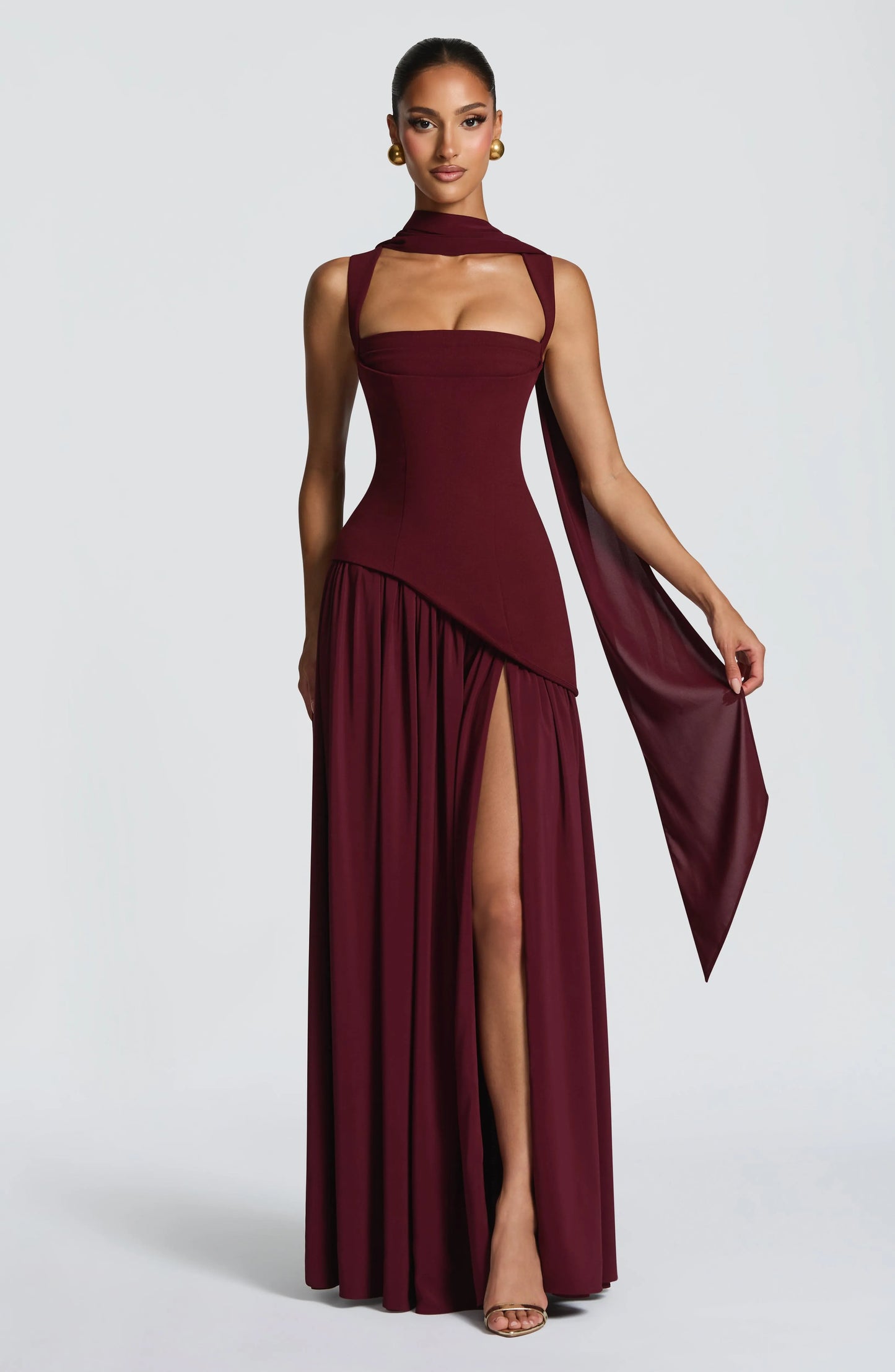 Women Square Neck Sleeveless Maxi Dress - product image 4