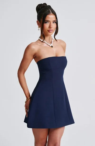 Women Strapless Bubble Mini Dress - product image 20