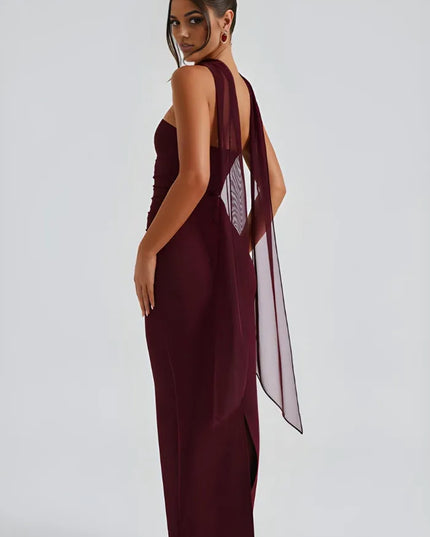 Women Strapless Ruched Maxi Bodycon Dress - product image 7