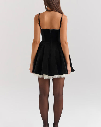 Women's Sweetheart Skater Mini Cocktail Party Dress