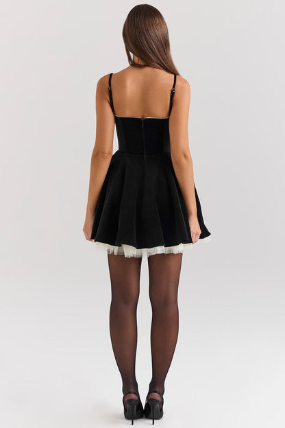 Women's Sweetheart Skater Mini Cocktail Party Dress