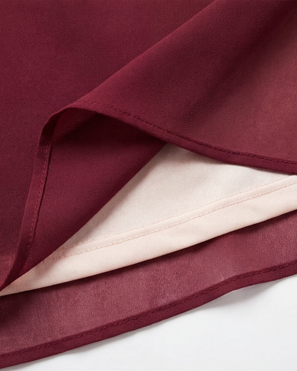 Women's Twist Waist Ruffle Wedding Guest Midi Dress