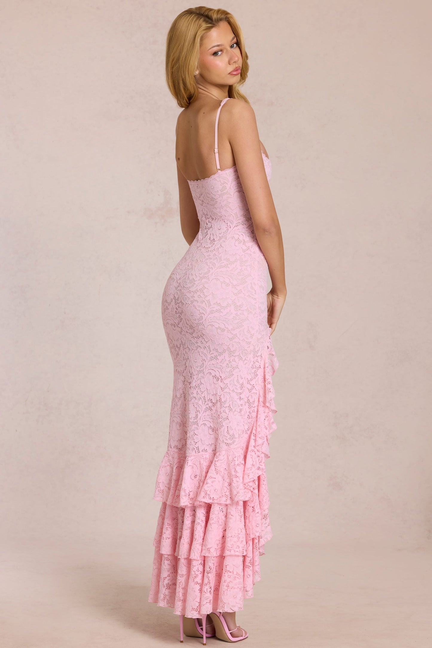 Women's V-Neck Flowy Summer Wedding Guest Maxi Dress