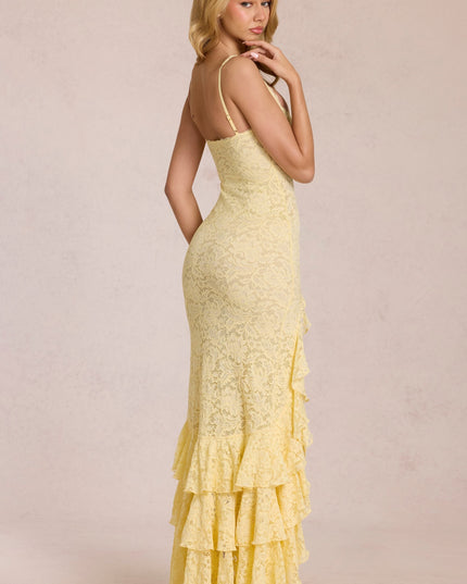 Women's V-Neck Flowy Summer Wedding Guest Maxi Dress