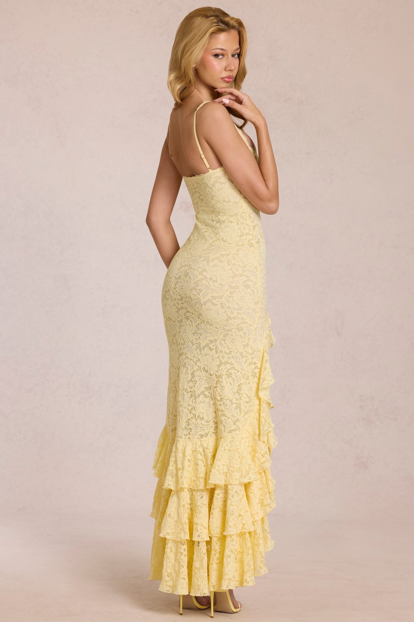 Women's V-Neck Flowy Summer Wedding Guest Maxi Dress