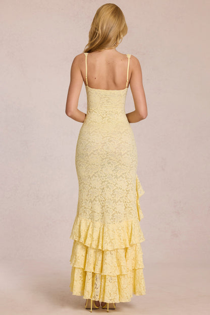 Women's V-Neck Flowy Summer Wedding Guest Maxi Dress