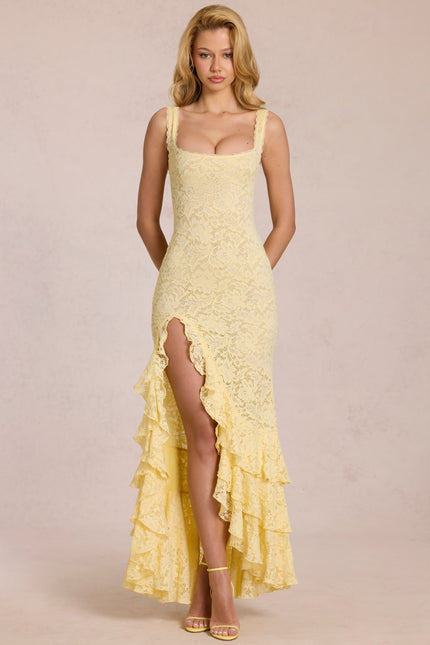 Women's V-Neck Flowy Summer Wedding Guest Maxi Dress